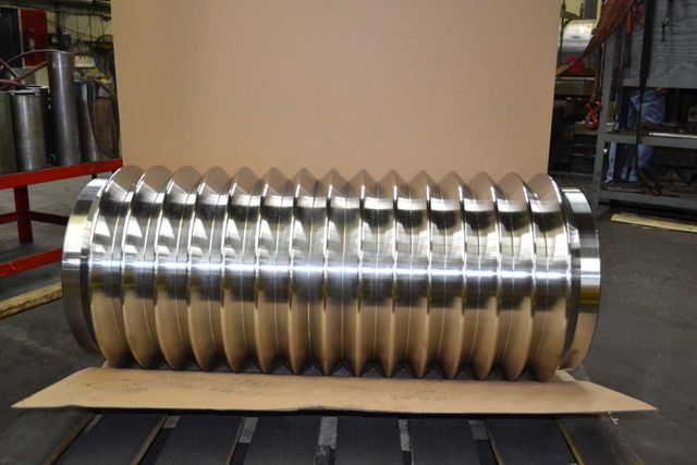 A tube mill roll