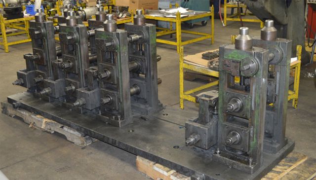 Tube mill rebuild 1, before